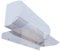 Debora Carlucci Deflettore per Condizionatore Universale in Plexiglass Trasparente 90x30x6 cm Deviatore Protezione Split per Aria Condizionata Ideale per Casa,Ufficio Spessore 5 mm Made in Italy