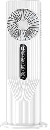 Ventilatore Con Umidificatore - Ventilatore Nebulizzatore Da Tavolo | Nebulizzatore A 6 Velocità Con Serbatoio Da 100ml E Telecomando Per Interno Esterno