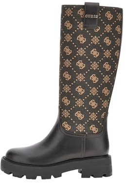GUESS Donna Stivali FLFYNNFAL11 Poliestere Marrone Scuro 41