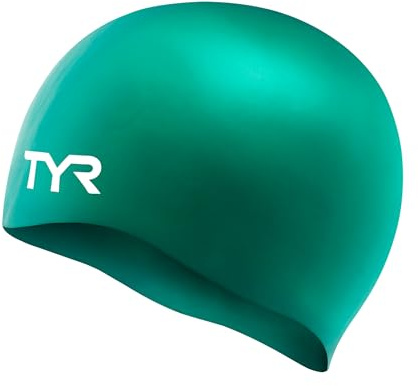 TYR Adult Wrinkle Free Silicone Swim Cap