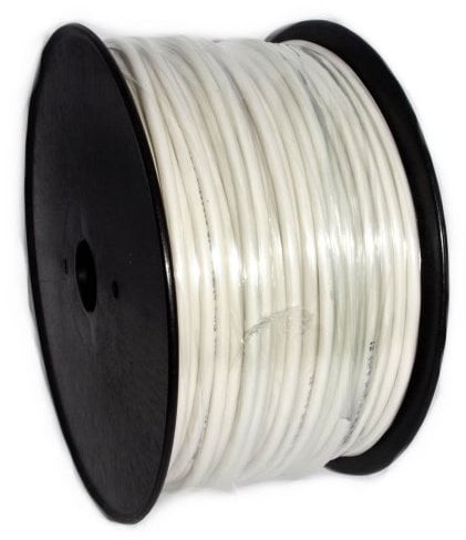 kenable Alarm Security Cable 6 Core CCA Reel White 100m [100 metres]