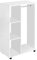 Armario Abierto Colgador 80x40x128cm Colgar Ropa Madera Blanco Colgador Ruedas