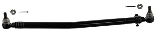 febi bilstein 43676 Lenkstange mit Kronenmuttern und Splinten, vom Lenkgetriebe zur 1. Vorderachse , 1 Stück