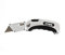 STIER Klappmesser, Cuttermesser, Arbeitsmesser, wechselbare Trapezklinge, ergonomischer Komfortgriff, Einklappmechanismus, Kleines Format, Geringes Gewicht, Einfaches Klingenwechseln