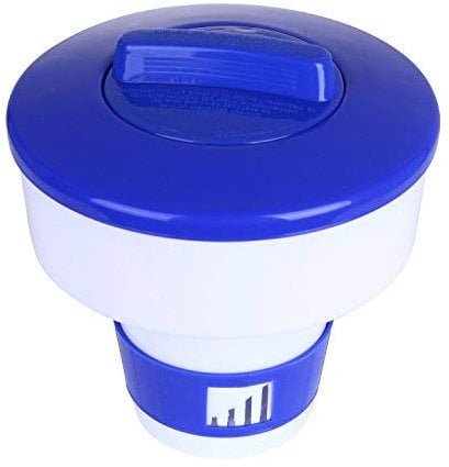 VABNEER Dosierschwimmer Pool, Chlor Dosierschwimmer, Dosierschwimmer für 200g Tabletten für Schwimmbad, Wasserpark, Planschbecken