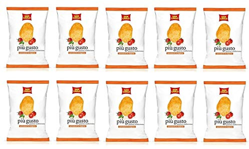 10x San Carlo più gusto Passione mediterranea Chips Kartoffelchips gesalzen 50g