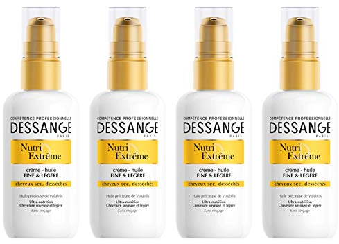 Dessange Nutri-Extrême Ölcreme, fein, leicht, 100 ml, 4 Stück