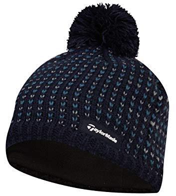 TaylorMade Damen dames Beanie, Navy, Einheitsgröße EU