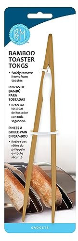 R&M International Toastzange aus Bambus, Einheitsgröße, Braun