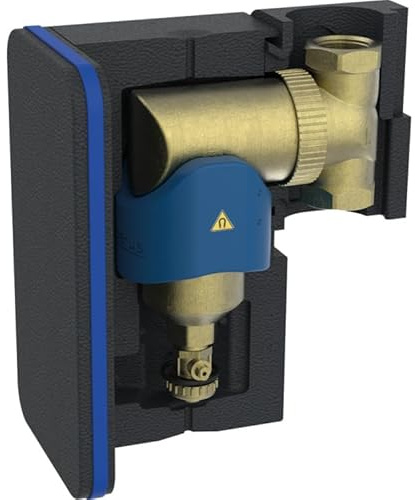 Ritzer by Spirotech SpiroTrap MB3 Magnetit Schlammabscheider mit Wärmedämmschale (28 mm Klemmverschraubung)