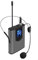 Drahtloses Mikrofonsystem, drahtloses Mikrofonset mit Headset und Lavalier-Ansteckmikrofonen, Beltpack-Sender und -Empfänger, ideal für Unterrichts-, Predigt- und öffentliche Redeanwendungen