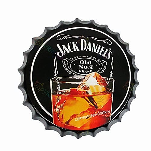 Beer Bottle Caps Vintage metal sign Home Decor Drink Motor Oil Car 66 Highway Man Cave Beer Garden Accessories 12 Inches A0716-35