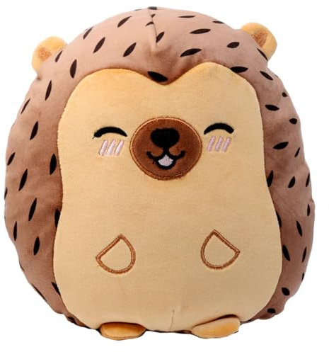 Puckator Squidglys Mitzi der Igel Adoramals Wald Plüschtier – Plüschtiere Niedliches Tier Baby Neugeborene Kinder Spielzeug Sachen Geschenke Geschenk für Freundin Kuscheltier Plüschtier Plüsch