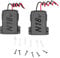 2 Set Battery Adapter Converter Mount Holder Dock Battery Converter Connector for Milwaukee M18 18V