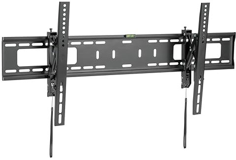 ynVISION.DESIGN Supporto da parete inclinabile avanzato per TV a schermo grande da 50 a 98 pollici, inclinabile, estraibile, girevole e manutenzione del televisore senza attrezzi, progettato per