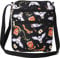 Harry Potter Crossbody-Taschen für Damen, Hogwarts Gryffindor, Offiziell lizenzierte Kleine Sling Bag, Umhängetasche, Umhängetasche, Reisegeldbörse für Reisepass, Zaubererwelt-Fans, Erwachsene &