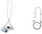 Shure SE215 PRO Wired Earbuds - Professional Sound Isolating Earphones, Clear Sound & Deep Bass & Vitality CBD EAC64BK Replacement Cable for SE Earphones, 162 cm, Black