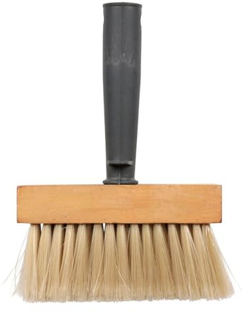 COGEX - Brosse à encoller et à enduit ou badigeons, brosse à encoller papier peint - Brosse papier peint - Avec manche en plastique recyclé - Dimensions: 120 mm x 40 mm - Pour l'application de colle…