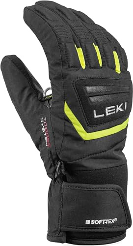 LEKI HS Griffin 3D Junior HS Griffin 3D Junior Gr. 4, Black-Yellow