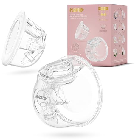 Neno Shells - Handsfree Pumpset - Set mit zwei Milchpumpenschalen - Freihändig Milchpumpe