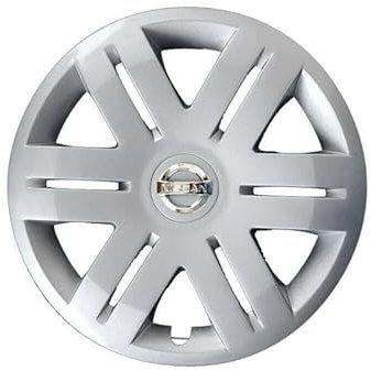 Kit mit 4 anpassbaren Radkappen – für Nissan PRIMASTAR Modell 2003 -> (Chrom-Logo) – Durchmesser 16 Zoll