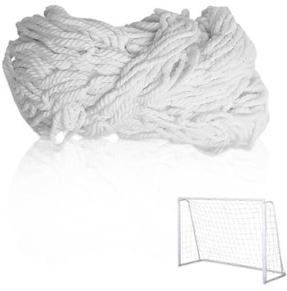 Fußball-Tornetz, Fußball-Ersatz-Tornetze, Sport-Fußball-Torpfostennetz, Fußball-Torpfostennetz in voller Größe für das Training von Sportwettkämpfen