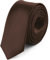 Ladeheid Herren Schmale Krawatte SP-5 (150cm x 5cm, Braun24)
