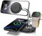 kabelloses Ladegerät für Apple, 3 in 1 Drahtlose Ladestation für iPhone 16/15/14/13/12, Ladegerät für Apple Watch 10/9/8/7/6/SE, Induktive Ladestation für AirPods 4/Pro