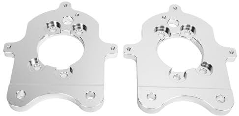 Locadence 2Pcs Rear Brake Conversion Bracket, F4ZC 2C101 BA Rear Brake Caliper Mounting Bracket Replacement for SN95 or GT/V6 1994 to 2004, Rear Brake Caliper Mounting Bracket