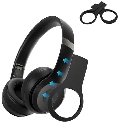 Solo 4 Silicone Case Cover Shell Cover Compatible with Beats Solo 4,Anti-Scratch, securely, Washable Protector Cover,Solo4 Soft Silicone Protector Accessories(Black)