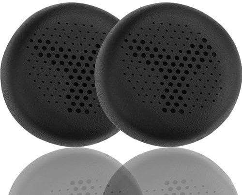 ACCIUK Ersatz-Ohrpolster, kompatibel mit AKG Y500 Kopfhörern. Weiches Protein-Leder kombiniert mit hochdichtem Memory-Schaum, Ersatz-Ohrpolster, 1 Paar (schwarz)