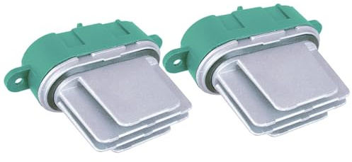 YAOPEI 2PCS Resistance Chauffage pour Renault Espace 4 2002-2022 7701207453 | Voiture Moteur du Ventilateur Chauffage Résistance 4+2 Broches