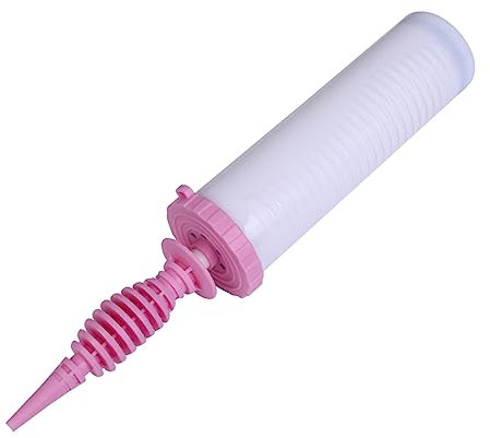 PRETYZOOM Bomba De Manual Para Globos Balones De Ejercicio y Balones De Yoga Inflador De Aire Doble Acción Para Decoración De Cumpleaños Bodas Inflador Manual Para Flotadores De Piscina y