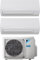 Climatizzatore 9000 + 12000 Btu, Dual Split, con Pompa di calore, Classe energetica A++/A+