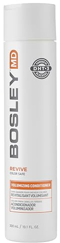 BosRevive Volumizing Conditioner for Thinning, Color/Chemically-Treated Hair – DHT Blocker, Sulfate-Free, Vegan, Biotin, Saw Palmetto & Rosemary – Thicker, Fuller Hair – 10.1 Fl Oz