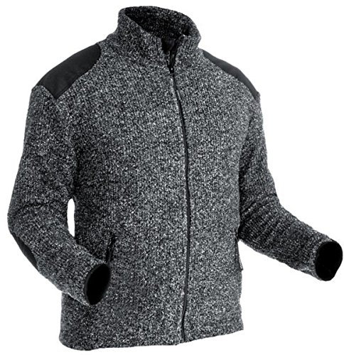 Pfanner warme Jacke aus gestricktem Fleece 101318, Farbe:grau, Größe:M
