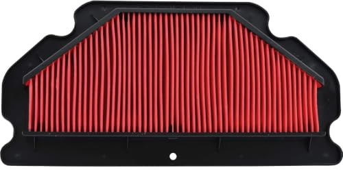 MIW Motorcycle Air Filter for Cash Filter Airbox Two Compatible with/replacement for Kawasaki ZX6-R Ninja 03/04