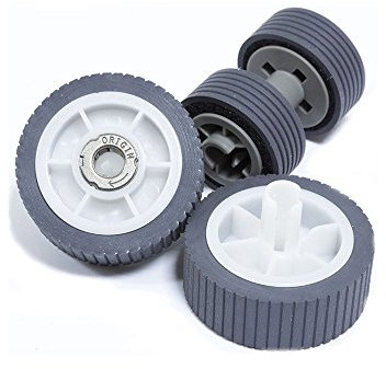 YANZEO® Scanner Pick Roller Set für Fujitsu ScanSnap iX500, iX500 Deluxe Teile Nr.: PA03656-0001 PA03656-0002