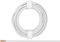 BELI-BECO L218/5 Kabel - Kupferlitze 2 x 0,14 mm² (2x18x0,10mm) - Zwillingsleitung - 5 m Ring (Weiß)
