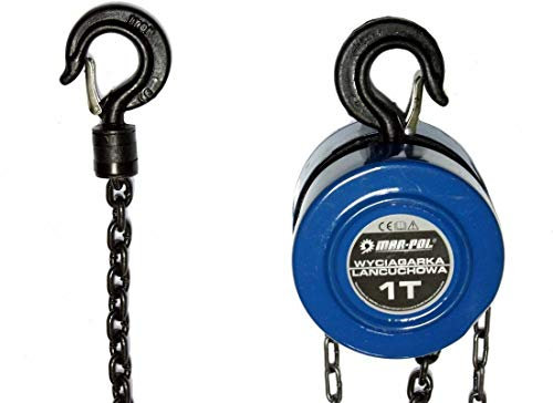 KETTENZUG 1T M80751 - Kettewinde MAX. LADEKAPAZITÄT BIS ZU 1000 kg FLASCHENZUG SEILZUG KETTEN HANDWINDE Hebelzug Flaschenzug Ratschenzug Kranzug Kette Hebel