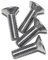 Viti a testa svasata M8 x 25 mm, in acciaio inox V2A VA A2, DIN 7991 / ISO 10642, esagonali, 20 pezzi