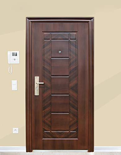 Arredodacasa.com Porta Blindata Esterno Modello P13 (Apertura Interno Sinistra) Marrone