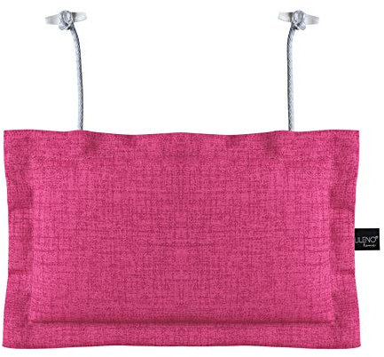LILENO HOME Palettenkissen Set Pink - Deko-Kopfkissen 22x35 cm - Polster für Europaletten - Palettenkissen Outdoor als Sitzkissen für Palettenmöbel