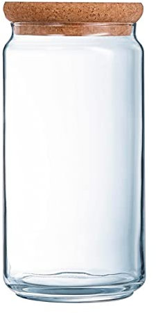 Arc 806533 Barattolo in Vetro 1,5lt con Tappo in Sughero
