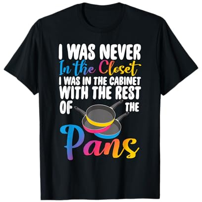 Pansexual LGBTQ Funny Pan Pride T-Shirt