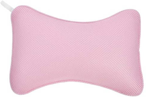 Milisten Non-Slip Bathtub Pillow with Strong Suction Cups for Head Neck and Shoulder Support Bath Cushion Fits Standard Oval Clawfoot Hot Tubs and Spas 12.20X7.87X2.95 Inch