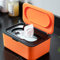 Wet Wipes Box, Wet Wipes Box Baby Wipes Box with Sealing Rubber Sealed Design Dustproof Efficient Protect Moist Toilet Paper for Home and Office (Black)