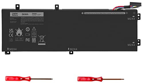 ASUNCELL 11.4V/56Wh H5H20 Laptop-Batterie für Dell Precision 5510 5520 5530 5540 Dell Inspiron 7501 7590 7591 XPS 15 9550 9560 9570 7590 HSH20 M7R96 62MJV 451-BCBT 5D91C 5041C 05041C