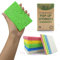 Pack of 16 Biodegradable Compressed Sponges for Dishes - Made from Cellulose - Eco Friendly, Non Scratch, Odour Free, Compostable Pop Up Sponges for Kitchen & Bathroom - Green America & PETA Certified
