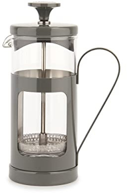 La Cafetière Monaco Glass/Stainless Steel Cafetière 3 Cup (Grey)